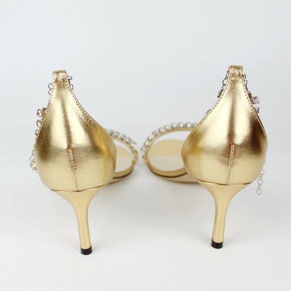 New JIMMY CHOO Shiloh 60 Ankle Strap Sandals - Picture 8 of 10
